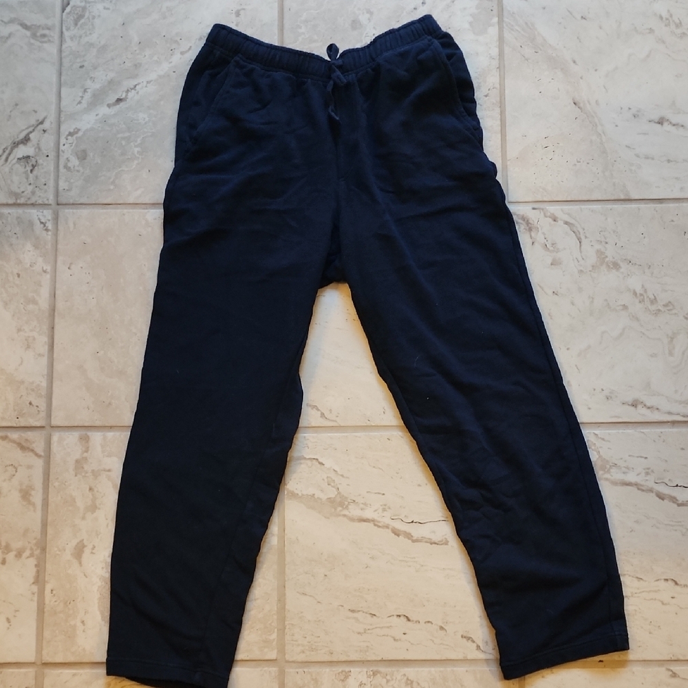 Mens Md Navy Blue Sweatpants